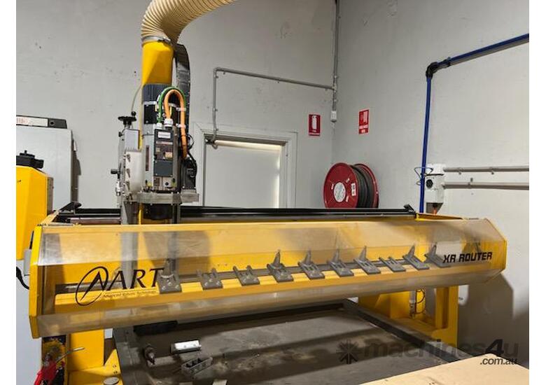 Flat bed CNC Router with Extractor. Highest quality, Australian made, ART XR with all tooling