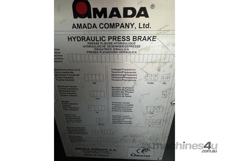 Amada HFE 100-3 Press Brake