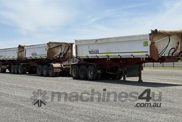 2006/09 ROADWEST HARDLITE AB TRIPLE SIDE TIPPER CO