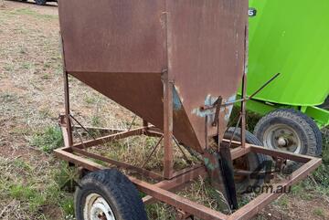 Home Made Sheep Feed Out Wagon