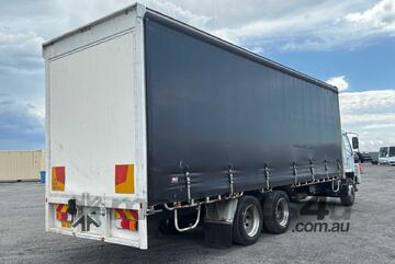 2004 Mitsubishi FM600 Curtain Sider