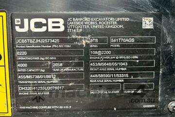 Jcb 2018   Telehandler