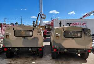 2009 DYTECNA 180 kVA DIESEL GENERATORS CUMMINS POWER THREE PHASE TRAILER MOUNTED MOBILE UNITS 2 AVAI