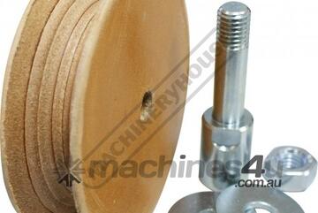 Scheppach Leather Honing Disc 100mm