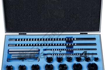 Metric Keyway Broach Set 4, 5, 6, 8mm