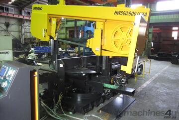 EVERISING HW 500 /900HANC AUTO MITRE BANDSAW | 500MM X 900MM CAP | DOUBLE MITRE | HEAVY DUTY