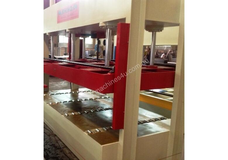 caption RHINO 80T HYDRAULIC COLD PRESS 3250 X 1500 x 1000MM OPENING *ON SALE NOW*