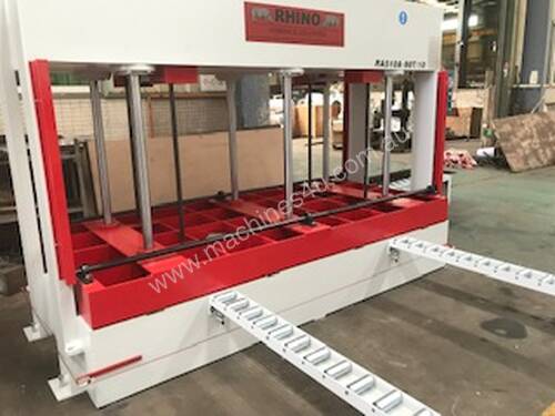 RHINO 80T HYDRAULIC COLD PRESS 3250 X 1500 x 1000MM OPENING *ON SALE NOW*