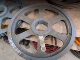 Twin Belt Cast Iron Pulley - picture0' - Click to enlarge