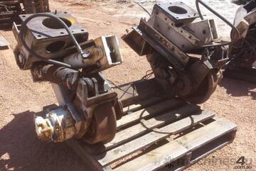 RAIL WHEELS TRUCK UNDER CARRIAGE