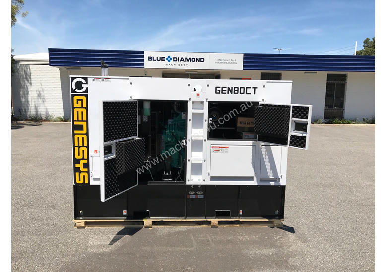 Click to view full size photos Generator 80 KVA Cummins Diesel 415V W / Stanford Alternator / Perkins