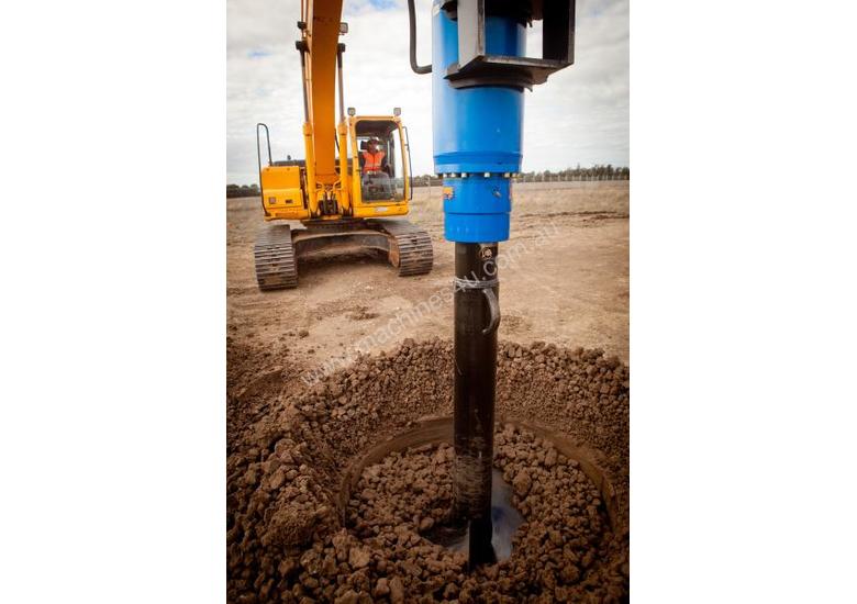 caption Augertorque Auger Drive for Excavators 22-45 Tonne