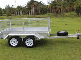 NEW OZZI TRAILER  Box Trailer Tandem Axle  8x5 Free spare tyre / free jockey wheel / free cage - picture0' - Click to enlarge
