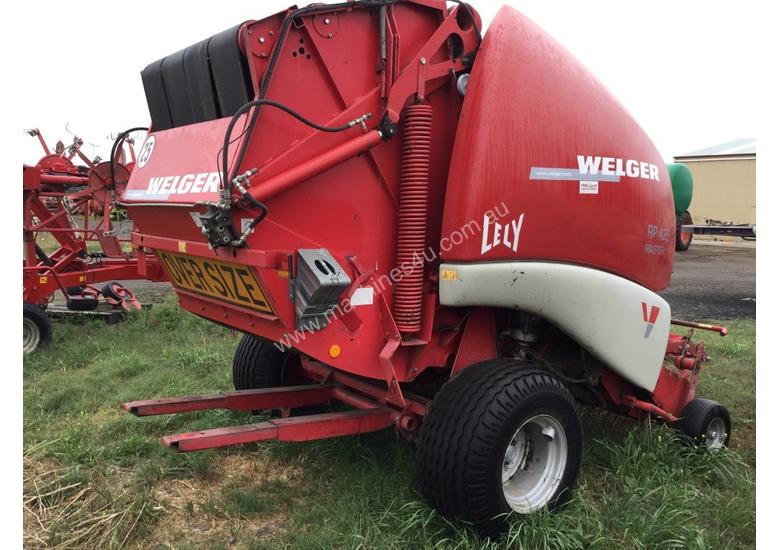 caption Welger RP435 Round Baler Hay/Forage Equip