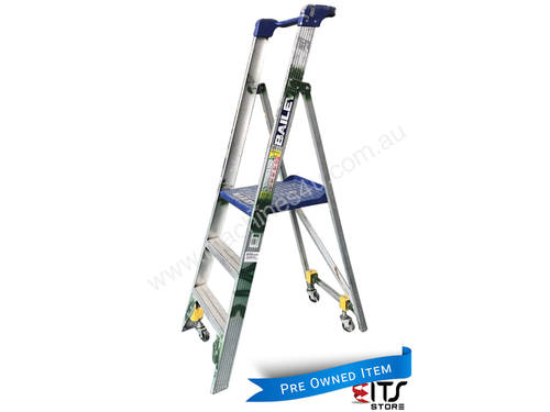 Bailey Aluminium Platform Step Ladder 0.9 Meter Industrial Lightweigh
