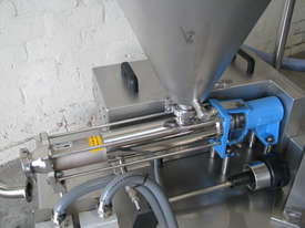 Stainless Volumetric Cavity Pump with Jacketed Hopper Mixer - picture1' - Click to enlarge