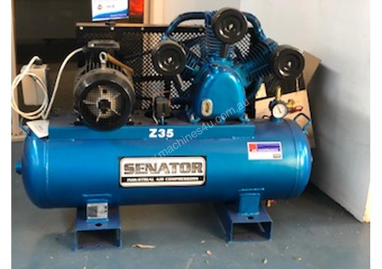 caption ***SOLD*** Senator Z35 Reciprocating Piston Compressor