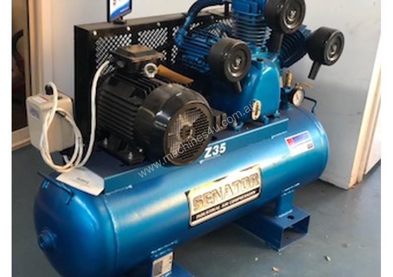 caption ***SOLD*** Senator Z35 Reciprocating Piston Compressor