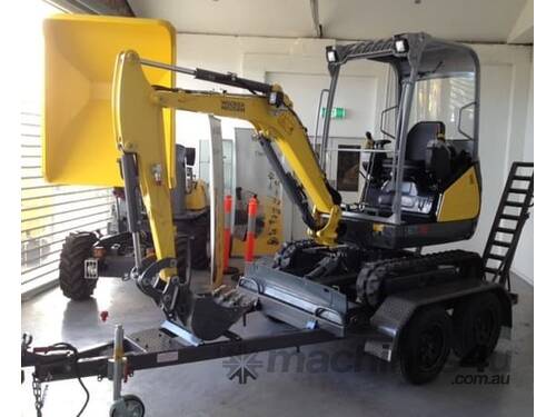 2025 Wacker Neuson ET18 VDS canopy excavator 5 year warranty