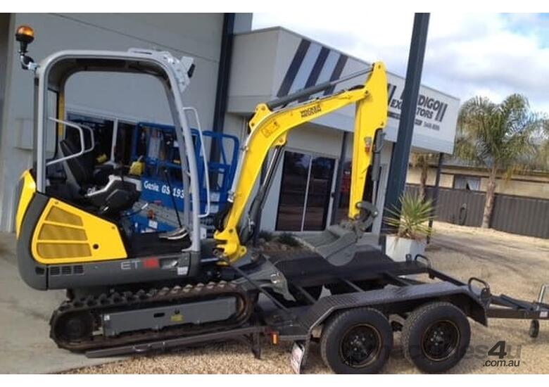 2025 Wacker Neuson ET18 VDS canopy excavator 5 year warranty