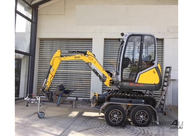2025 Wacker Neuson ET18 VDS canopy excavator 5 year warranty