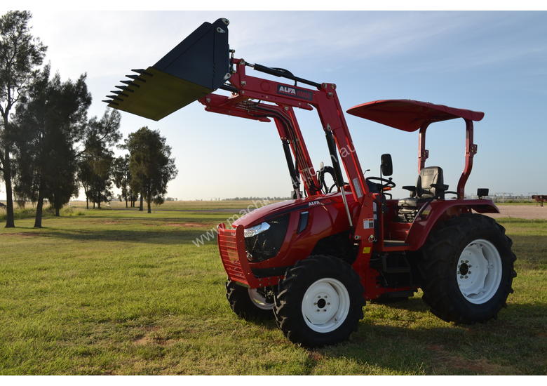 caption ALFA RM55 ROPS-FEL-4in1-4WD