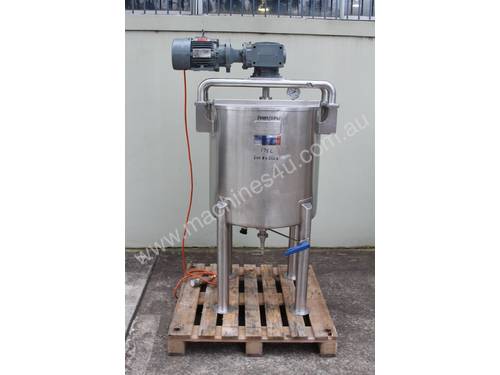 Dimple Jacketed Scrape Surface Mixing Tank