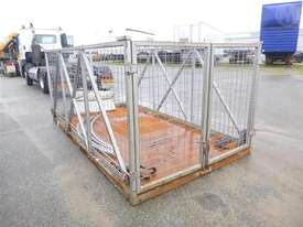 Custom 3ton Lift Cage And Tarp - picture1' - Click to enlarge