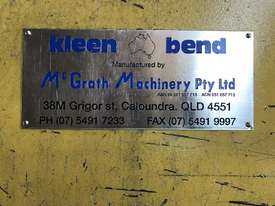 Kleen Hydraulic Sheetmetal Folder 8 Foot / 3450mm Long Sheetmetal Bending - picture0' - Click to enlarge
