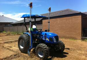 New Holland Boomer 50 Laser Tractor Precision Grading & Levelling Solution