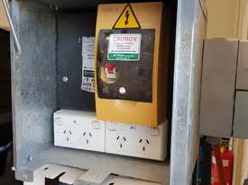 POWER BOARD 415/240v with METAL STAND 2017 As New - TEMPORARY CONNECTION for Construction Sites - picture0' - Click to enlarge