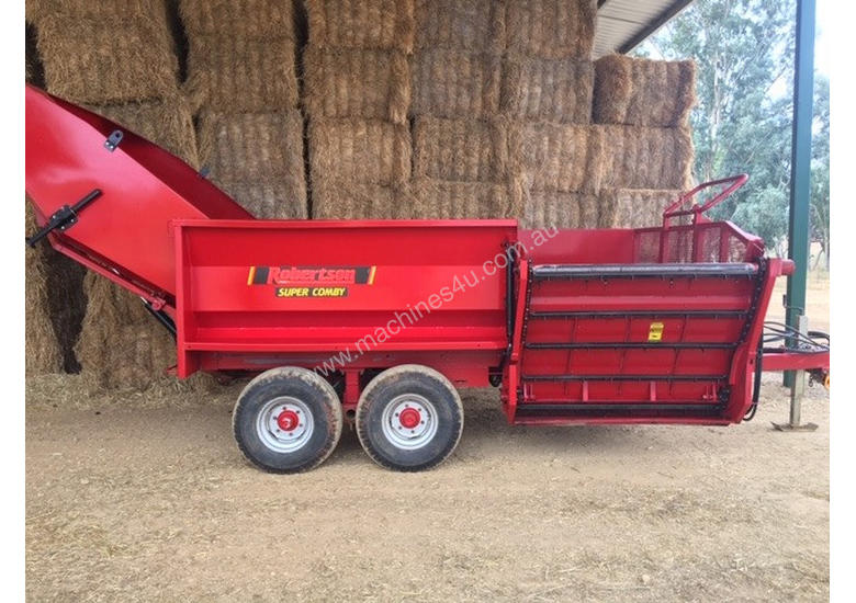 Used Robertson Robertson Super Comby Bale Wagon Feedout Hay Forage