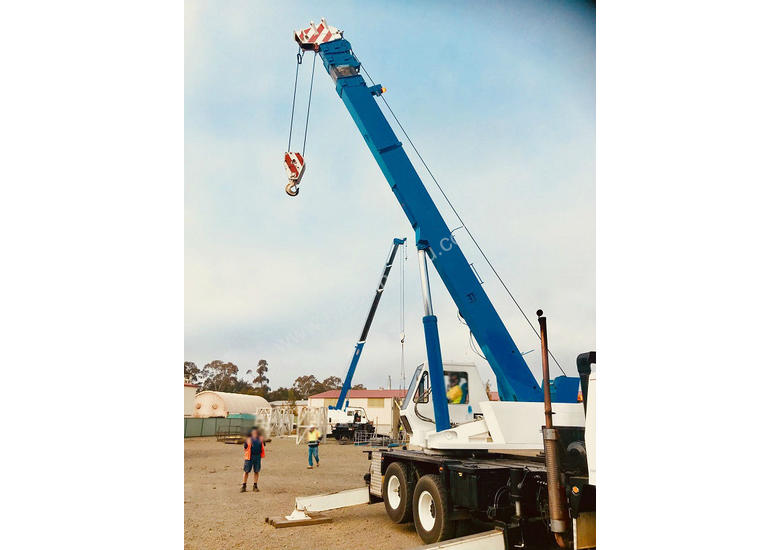 caption 1981 P&H T250 HYDRAULIC TRUCK CRANE