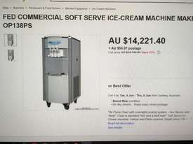 SELF SERVE ICE CREAM MAKER (FED) - picture1' - Click to enlarge