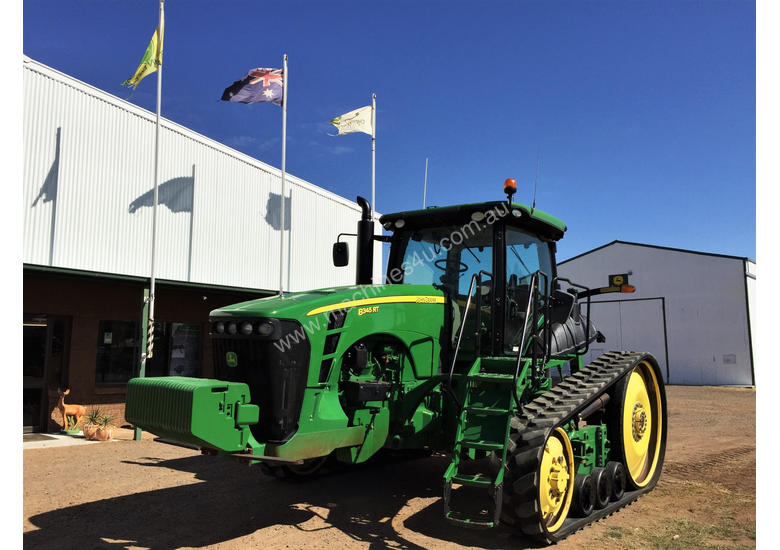 caption John Deere 8345RT Tracked Tractor