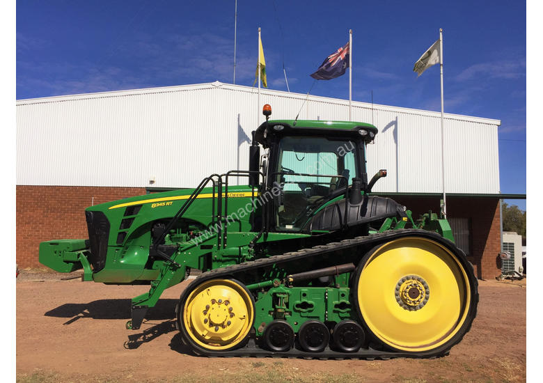 caption John Deere 8345RT Tracked Tractor