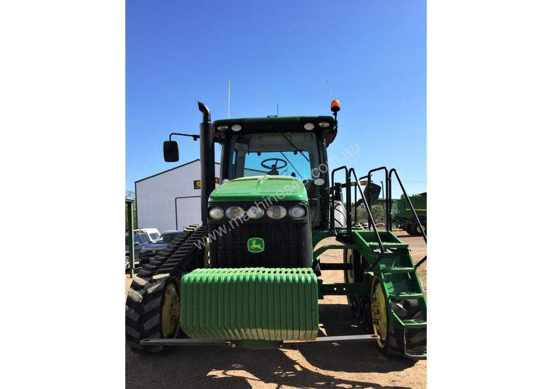 caption John Deere 8345RT Tracked Tractor