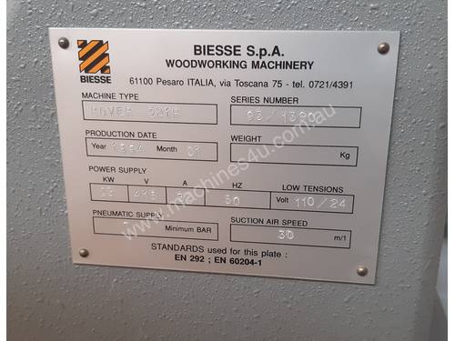 Biesse CNC Woodworking Machine