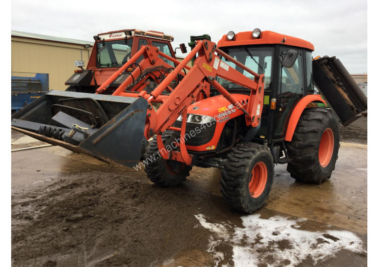 caption Kioti DK551 FWA/4WD Tractor