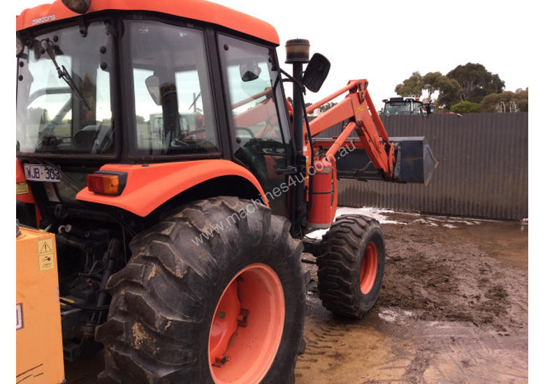 caption Kioti DK551 FWA/4WD Tractor