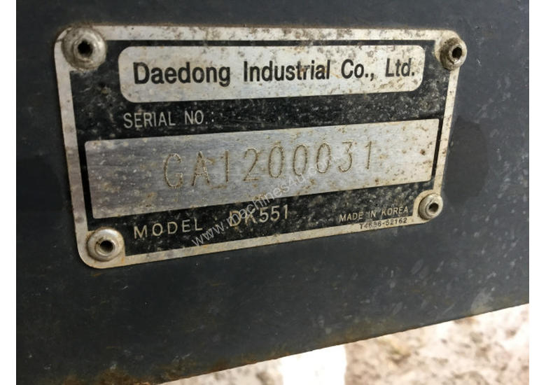 caption Kioti DK551 FWA/4WD Tractor