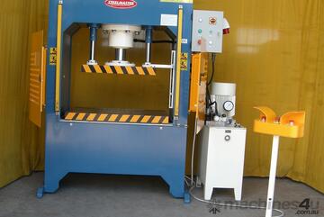   Hydraulic H Frame Press With Laser Guards