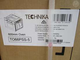 Technika 600mm Oven - picture2' - Click to enlarge