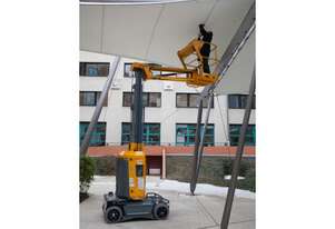 Haulotte Star 10 Vertical Mast Lift with Jib Compact, Versatile Lift for Easy Access!