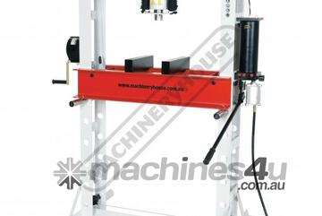 Workshop Hydraulic & Pneumatic Press - 45 Tonne HP-45P High Strength Steel Frame Construction Includ