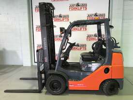 2008 TOYOTA FORKLIFT 32-8FGK30 DELUXE COMPACT DUAL FUEL DELUXE LPG / PETROL FORKLIFT  - picture0' - Click to enlarge