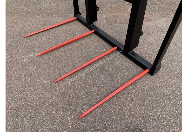 caption 4 Spear Hay Forks - Excess Forks