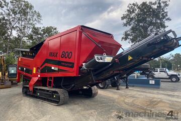 crusher shredder track machine