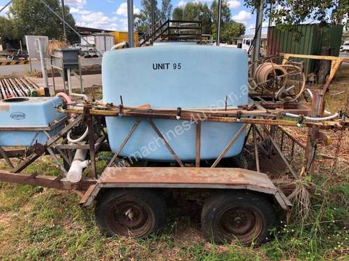 Tandem Axle Spray Rig Trailer