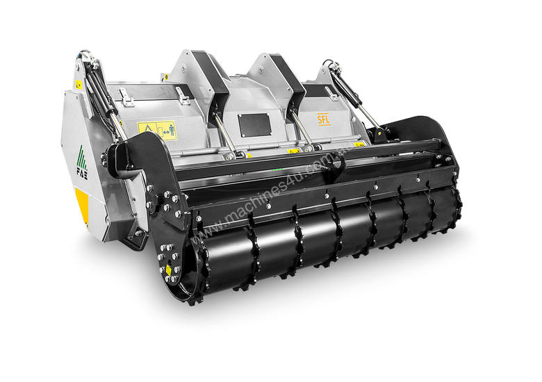 caption Tree mulcher and stone crusher SFL 150 PTO